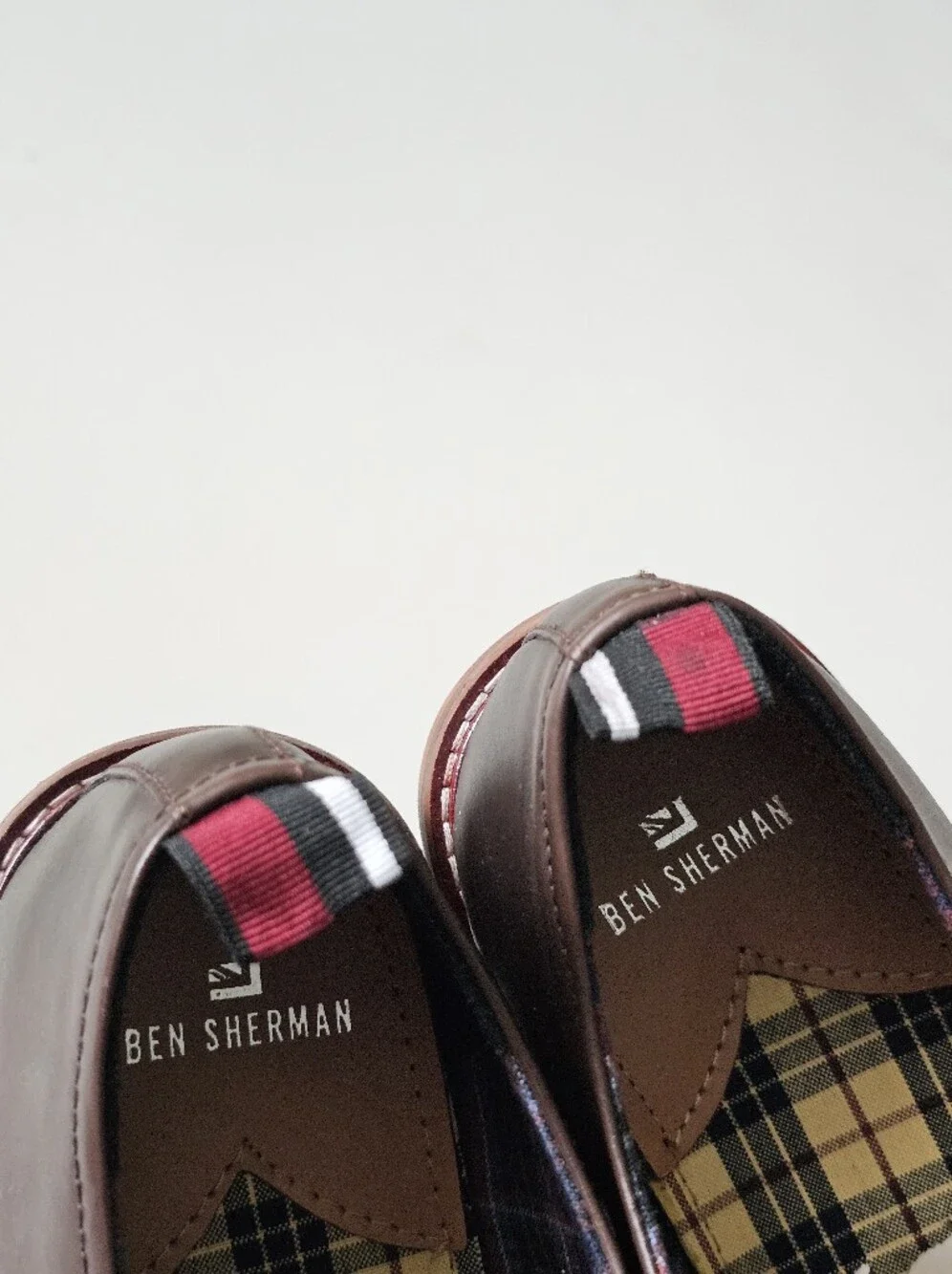 Ben Sherman Brent Plain Toe Leather Derby Dress Shoes Dark Brown Men's US 13 NWT
